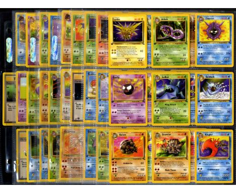 This lot features a comprehensive Fossil collection that's a mixture of 1st edition and unlimited all in near mint to mint co