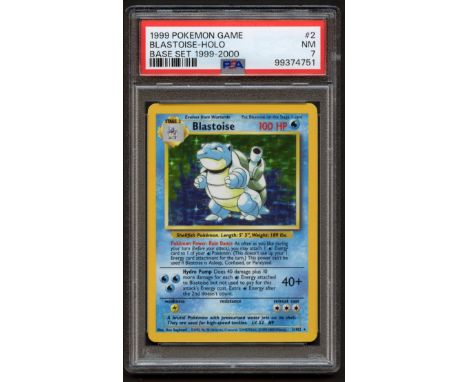 Are you shellshocked? Blastoise is.&nbsp;Grading report:&nbsp;A PSA NM 7 is a card with just a slight surface wear visible up