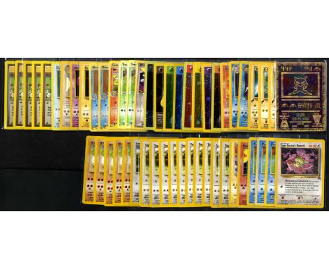 This lot contains 52 promo cards, featuring cards from the original Black Star Promo run, the revised Nintendo Black Star Pro