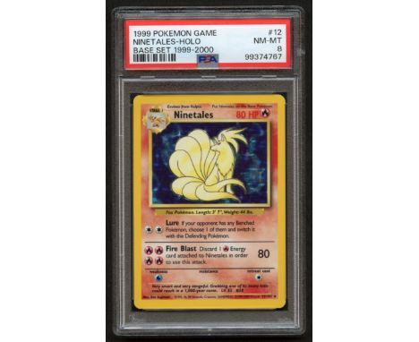 It's the Kitsune in Pokémon form! Ninetales is here to warm you up!This card has been authenticated and graded by PSA and awa