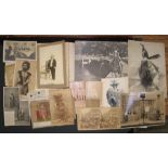 [PERFORMING ARTS] sm. q. of photos etc. of dancers, pic. of The Russian Giant, etc. (Q).