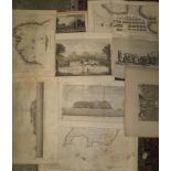 VIEWS, PLANS, 18th c., of MASA - FUERO & elsewhere (Q).