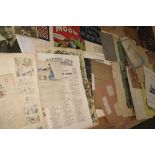 EPHEMERA, PRINTS, etc. (Q).