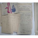 [SHOOTING etc.] a collection of Game tally cards & a thick wedge of receipted, bill-headed