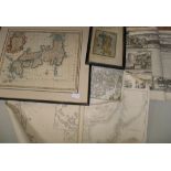 [JAPAN MAPS] BOWEN (Emanuel) "A New and Accurate Map of the Empire of Japan", h-col'd engr. map,