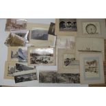 PHOTOGRAPHS, misc. 19th / 20th c. photos incl. MARLOW REGATTA, BOMB DAMAGED London etc. (Q).