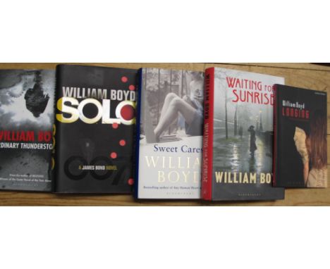 [SIGNED etc.] BOYD (William) Ordinary Thunderstorms, London: Bloomsbury, (2009), FIRST EDITION, SIGNED and dated by the autho