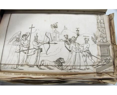 [CARTOMANCY / CLAIRVOYANCE / EARLY LITHOGRAPH] LE NORMAND (Mademoiselle Marie-Anne Adelaide.) La Sibylle au Congr s d'Aix-la-