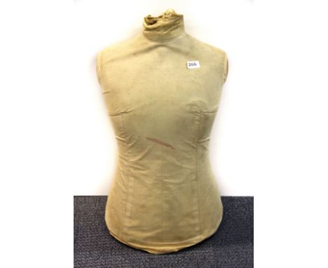 A vintage mannequin body.