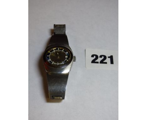 LADIES TISSOT C-STAR AUTOMATIC WRIST WATCH - SCRATCH TO GLASS 
