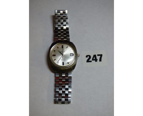 GENTS VINTAGE OMEGA AUTOMATIC SEAMASTER COSMIC STAINLESS STEEL WATCH