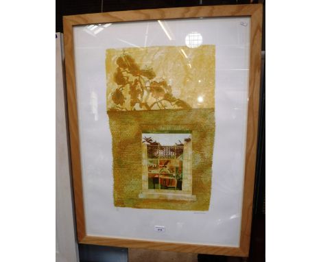 LEONARD ROSONAN 1913-2012: 'Looking through a Window', lithograph, signed lower right No. 50/160