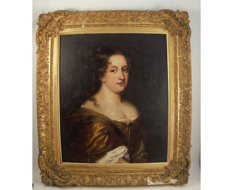 A 19th century English School, oil on canvas, portrait of a woman, 28.5ins x 23.5ins