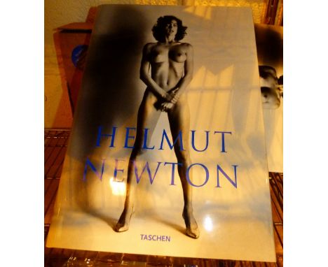 HELMUT NEWTON PHOTOGRAPHIC BOOK. Helmut Newton boxes sumo photographic edition book complete with display stand CONDITION REP