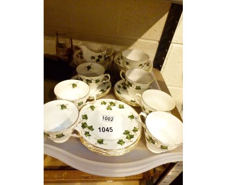 COLCLOUGH TEA SERVICE. Colclough part tea service