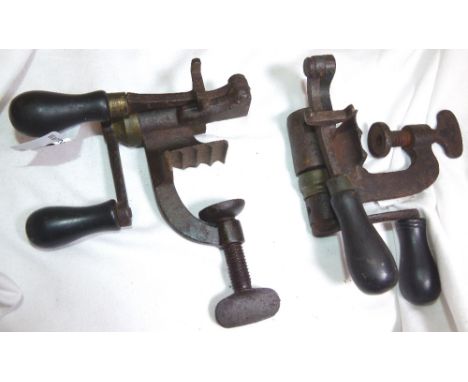 SHOTGUN CARTRIDGE TOOLS. Pair of shotgun cartridge refill tools