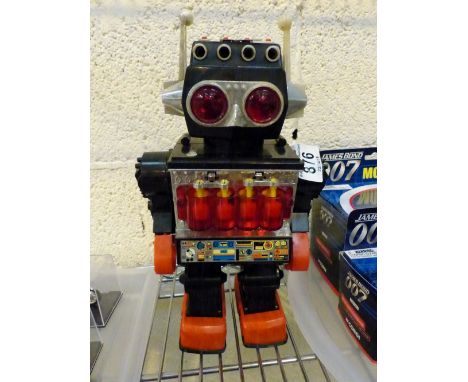 1970's plastic robot toy figure