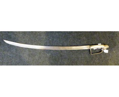 Vintage brass handled sabre