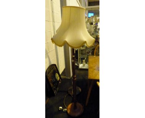 Standard lamp with shade