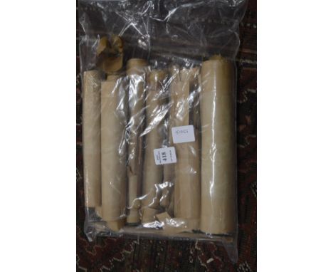 A quantity of Chinese scroll paintings (af).