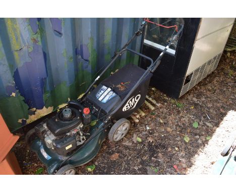 A BMC rotary lawn mower.