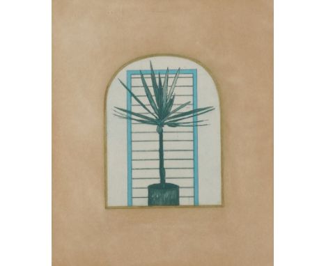 BRYAN ORGAN (BRITISH, B. 1935)Palm Tree
signed, dated and numbered in pencil 'Bryan Organ 1976 9/75' (in lower margin)
etchin