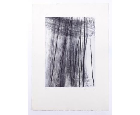 HANS HARTUNG (GERMAN, 1904-1989) (2)Elegie des alizes III(1978)
signed 'Hartung' (lower right), numbered V/XXXV (lower left)
