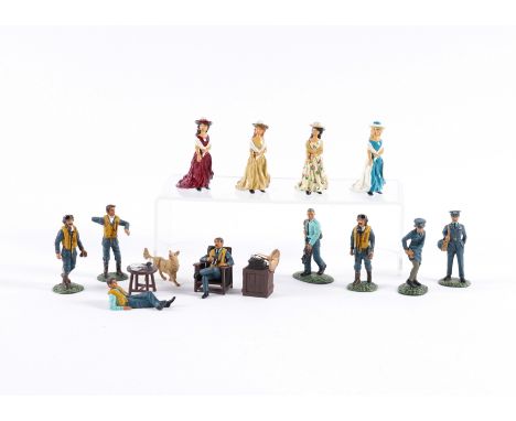 A GROUP OF VARIOUS LEAD AND METAL BOXED SOLDIER SETS INCLUDING;Armies of the World, The Royal Marines, Military Pageant First