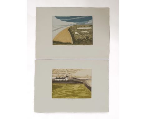 JOHN BRUNSDON (BRITISH, 1933-2014) (2)Minsmere
signed, numbered, inscribed and titled in pencil 'John Brunsdon Artist Proof 3
