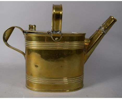 A Brass Army and Navy Watering Can, 24cm High 