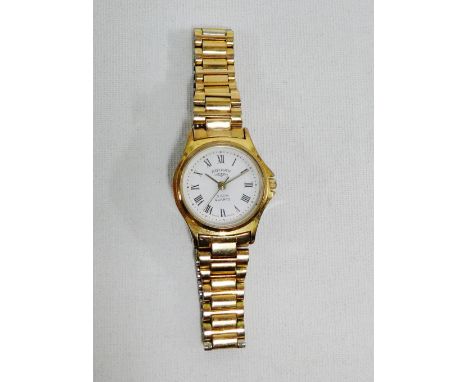 Lady's gold plated Rotary wristwatch, boxed  