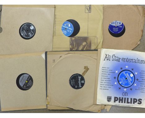 78RPM records, including Elvis Presley, Ricky Nelson, Ella Fitzgerald and Bill Haley and his Comets 