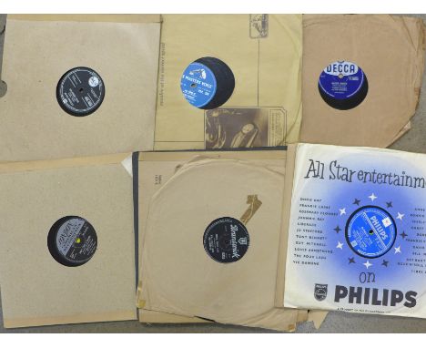 78RPM records, including Elvis Presley, Ricky Nelson, Ella Fitzgerald and Bill Haley and his Comets 