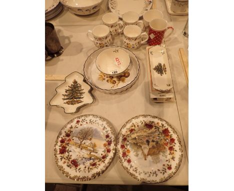 Quantity of mixed ceramics including Spode 