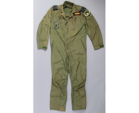 A 1980’s – 1990’s R. A. F. fighter pilots’ suit (possibly a phantom pilots).