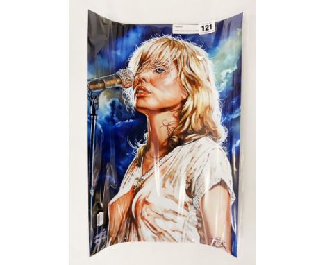HAND SIGNED PRINT OF BLONDIE BY ARTIST RICK MELTON