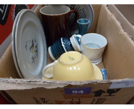 Ceramics including a pair of Copeland Spode plates