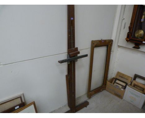 An artists easel