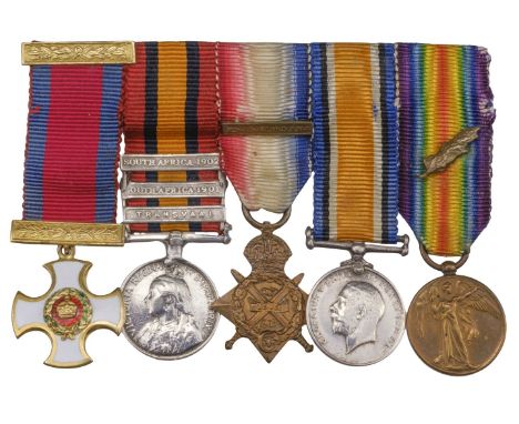 * A group of five miniature dress medals attributed to Lieutenant Colonel C.H.B. Imbert-Terry, D.S.O., Devonshire Regimenta) 