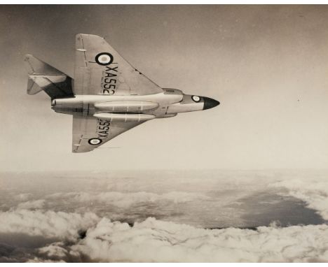 * Aviation Photographs. A collection of large scale photographs, including Wellington P9269 in flight, 19 x 24 cm, Avro Ashto