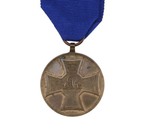 * Germany, Hanover, Medal for Volunteers in the King’s German Legion 1803-15, 1841, bronze issue, slight edge bruise therefor