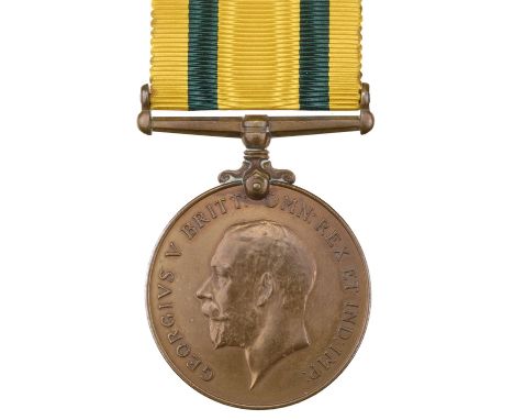 * Territorial Force War Medal, G.V.R. (1186 Pte. F.R. Ham. R. Fus.), extremely fineQTY: (1)NOTE:Frederick Robert Ham was born