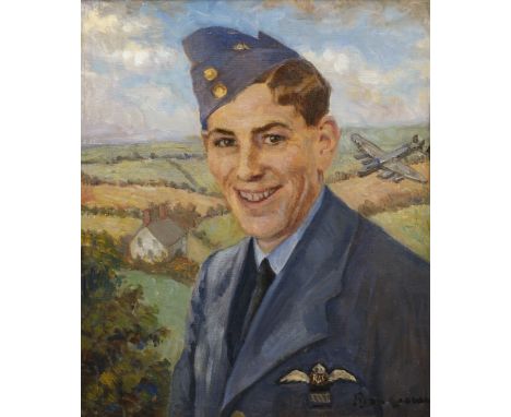 * A Poignant WWII D.F.M. medal to Warrant Officer (Pilot) Michael De Beauchamp Collenette, 108 & 61 Squadron, RAFVR, killed i