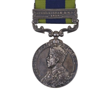 * India General Service medal to Major R.H.W. Owen West Riding Regiment who commanded the main force of the Duke of Wellingto