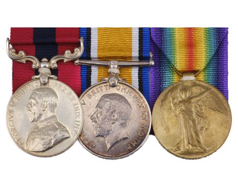 * WWI ‘East Africa’ D.C.M. group of three to Staff Sergeant Major J. Warren, South African Special Service Company, attached 