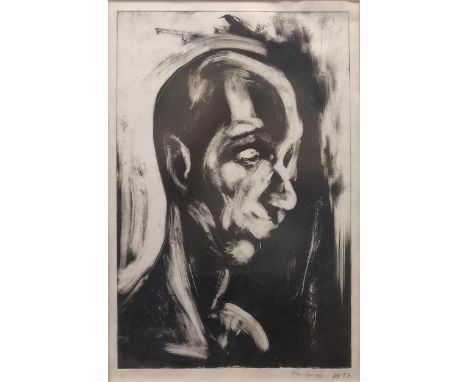 Allan Ramsay a group of three portrait prints each signed and dated 48.5 x 32.5cm