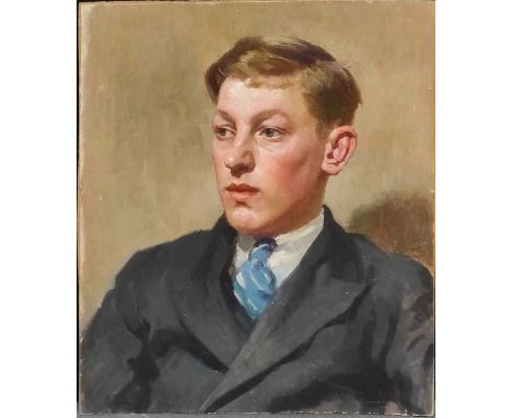 Edward Albert Hickling (1913-1998)A large collection of 30 mid-20th century male portrait studiesoil on board, unframed vario