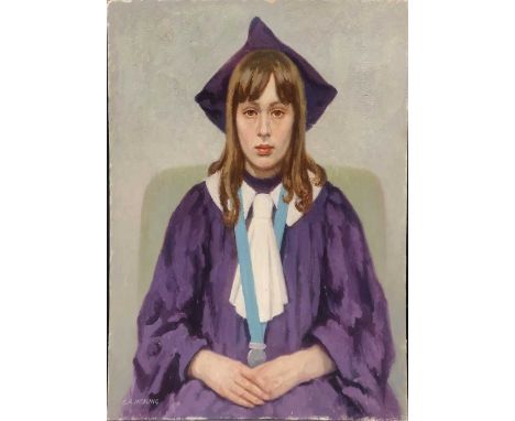 Edward Albert Hickling (1913-1998)A large collection of 26 mid-20th century portrait studies of young women and girls oil on 