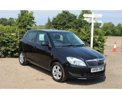 2014 Skoda Fabia SE12V; 1.2 litre petrol; manual; MOT due December 2017; approximately 13,616 miles