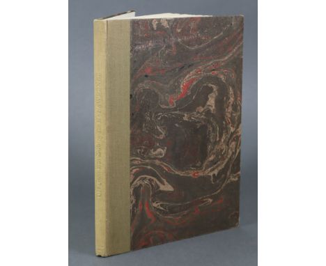 LAWRENCE, D.H. “The Man Who Died”; illustrated by John Farleigh, printed by W. Lewis, Cambridge, 1935, type format arranged b
